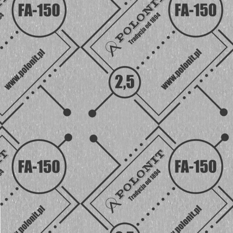 Płyta FA-150 1500x1500x2,5 mm