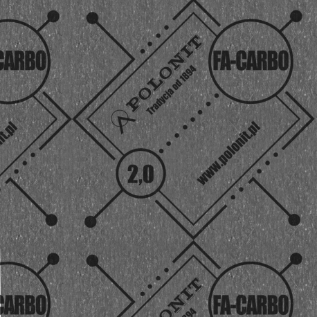 Płyta FA-Carbo 1000x1500x2,0 mm